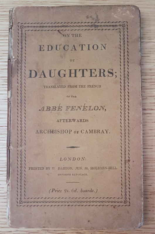 Image for On the Education of Daughters; Translated from the French
