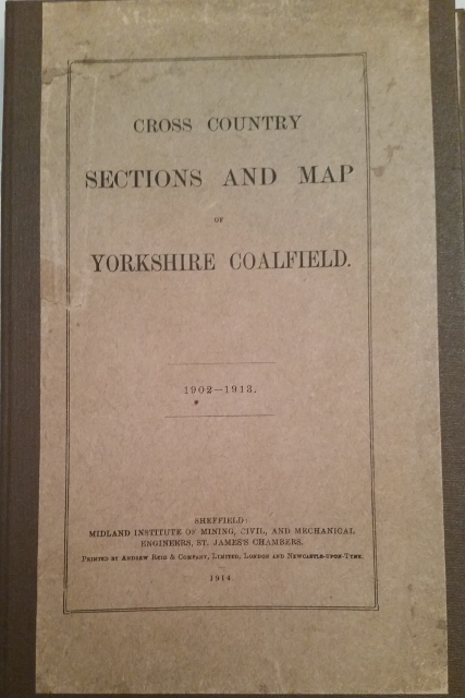 Image for Cross Country Sections and Map of Yorkshire Coalfield 1902-1913