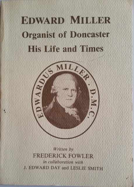 Image for Edward Miller Organist of Doncaster: His Life and Times
