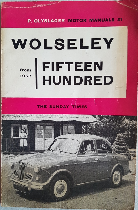 Image for Handbook for the Wolseley Fifteen Hundred