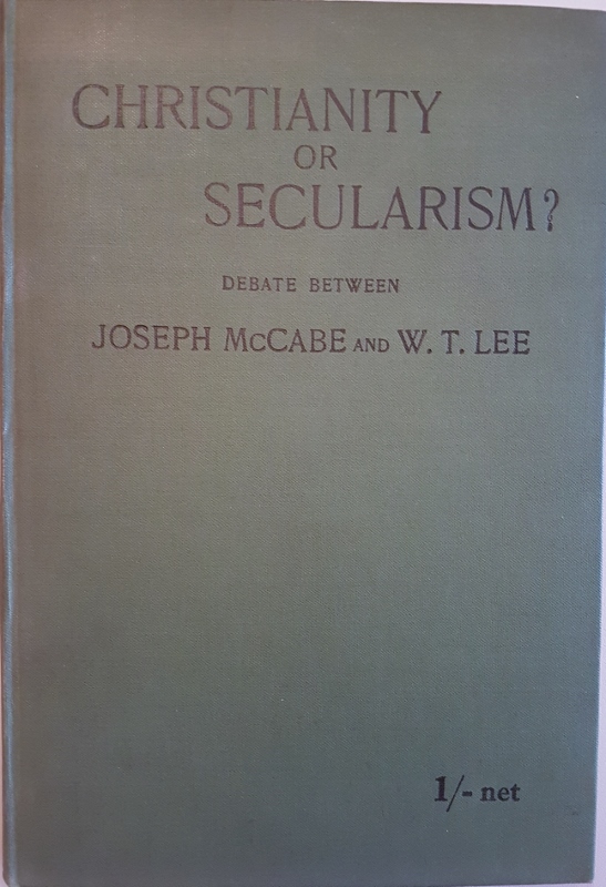 Image for Christianity or Secularism : Which is the Better for mankind? Verbatim Report of Two Nights' Debate