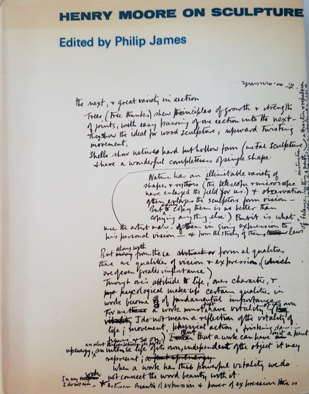 Image for Henry Moore on Sculpture : A Collection of the Sculptor's Writings and Spoken Words