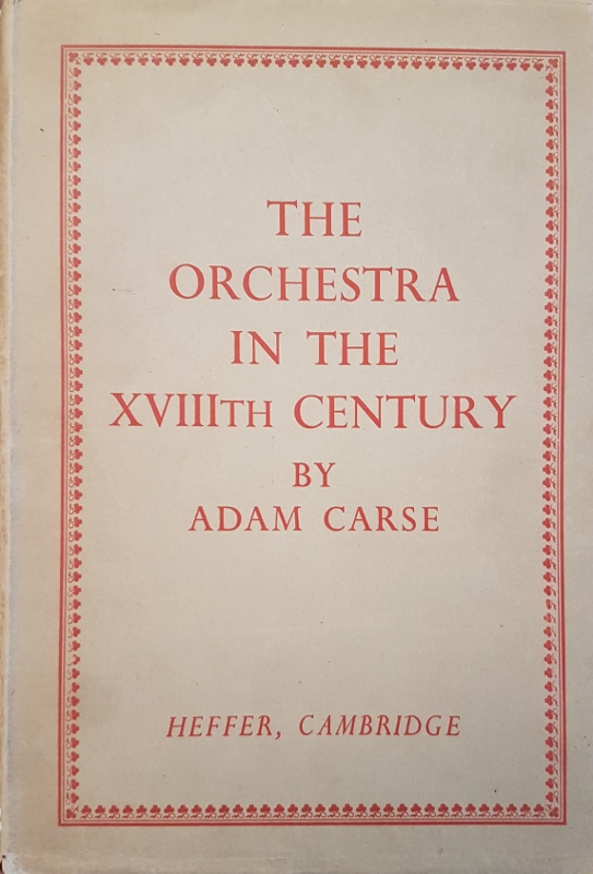 Image for The Orchestra in the XVIIIth Century