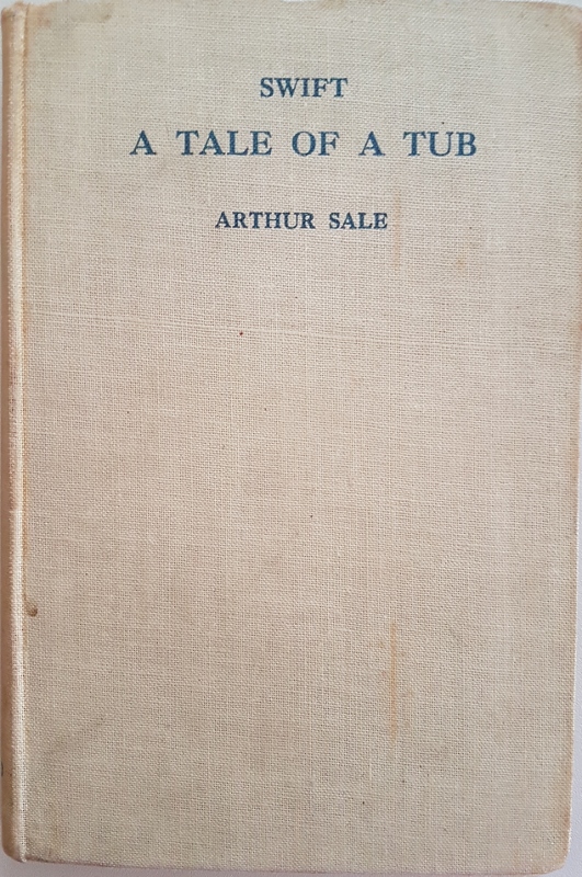 Image for A Tale of a Tub with Introduction and Notes by Arthur Sale