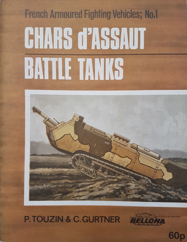 Image for Chars d'Assaut Battle Tanks (French Armoured Fighting Vehicles No. 1)