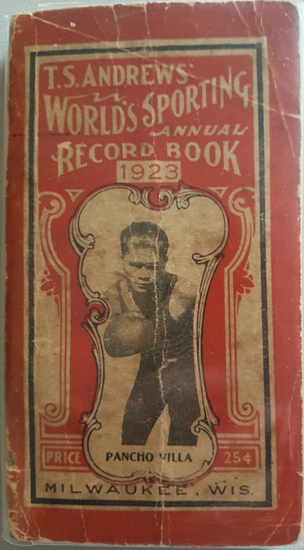 Image for T. S. Andrews' World's Annual Sporting Record Book 1923