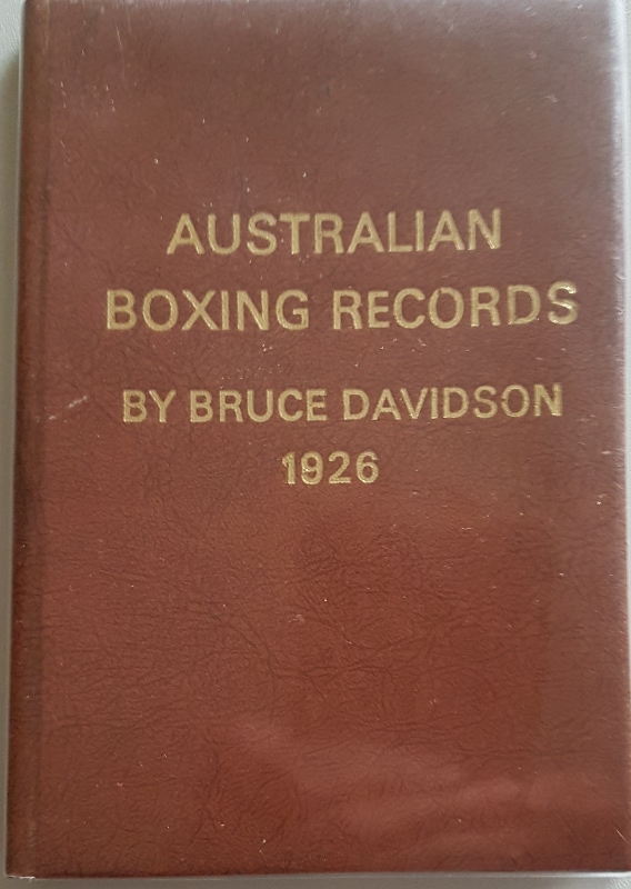 Image for Australian Boxing Records Series No. 1 1926