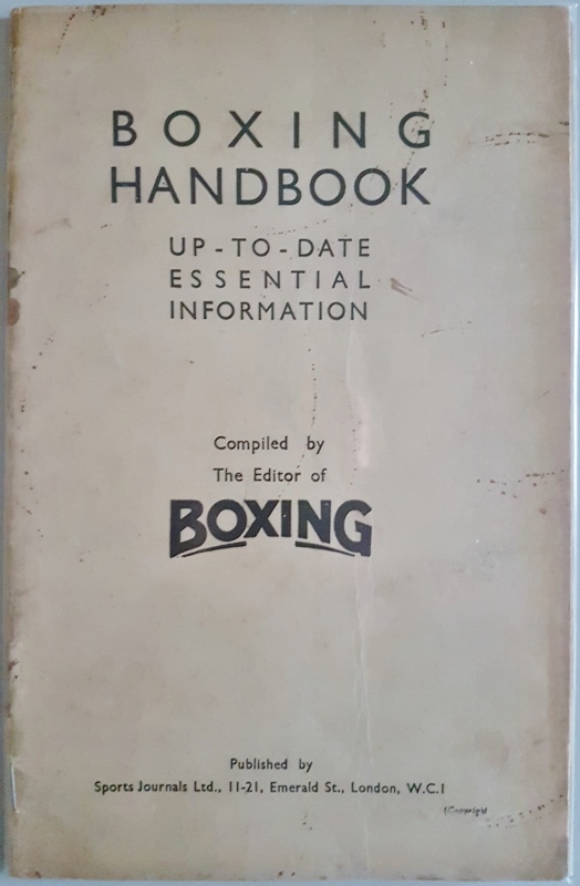 Image for Boxing Handbook : Up-to Date Essential Information