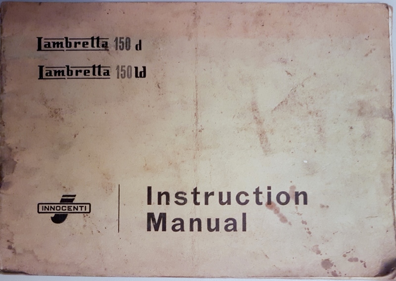 Image for Lambretta 150 d and 150 Ld : Instruction Manual