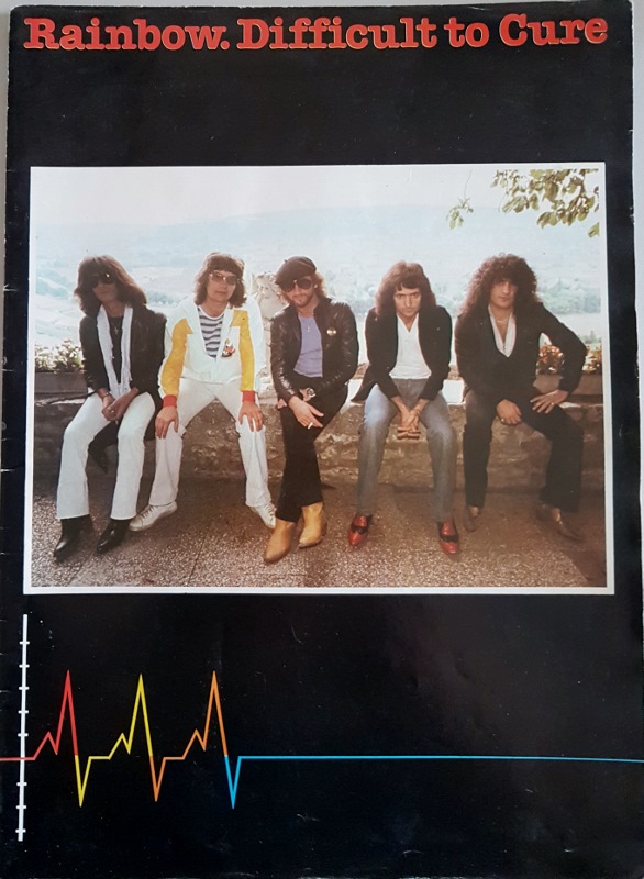 Image for Rainbow. Difficult to Cure : Souvenir Programme Summer 81
