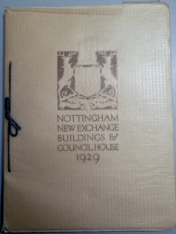 Image for Nottinghamshire New Exchange Buildings and Council House 1929